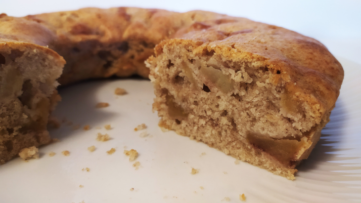 Budín Húmedo de Manzanas